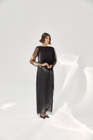 Mesh /Tulle Black Dress