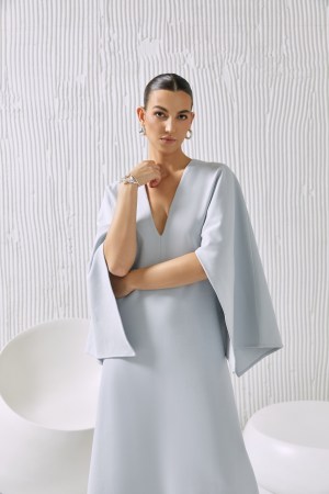 Pale Blue Maxi Dress