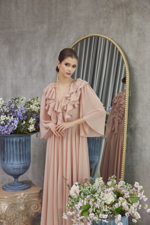 BANAN JO's  Orchid gown